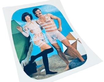 Retro Nude Beach - Etsy