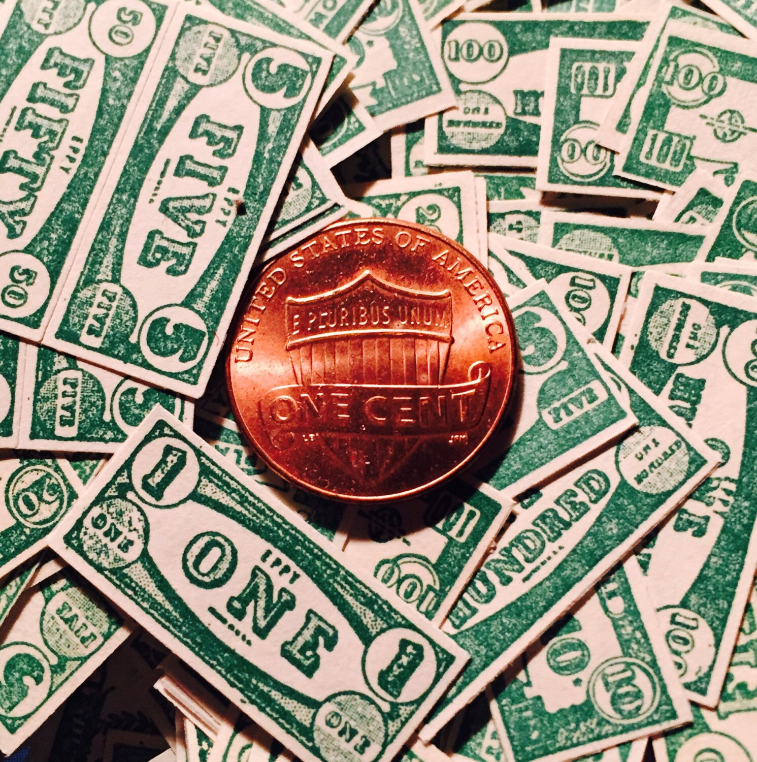 TINY PLAY MONEY Vintage Miniature Doll Currency Wee Bills Eppy Etsy