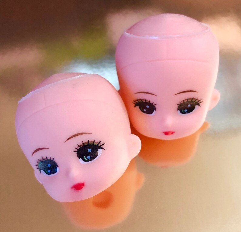 plastic doll head