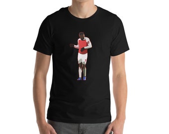 Unisex Arsenal T-shirt Lacazette dance