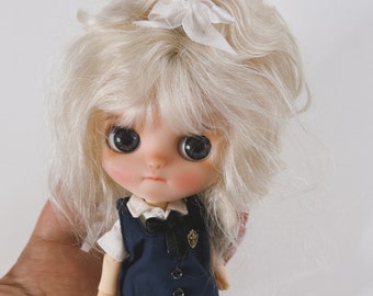 Muñeca Blythe en miniatura personalizada, lista para enviar, auténtica Blythe, POP MART, artista, linda, muñeca Blythe hecha a mano