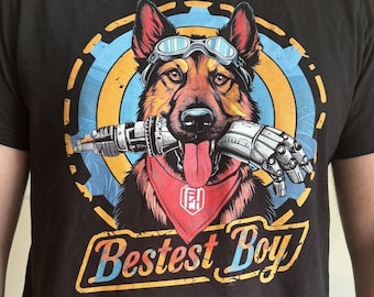 The Bestest Boy/Girl Dog unisex Gaming /dog lover t shirt