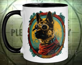 Adorable Dog Companion Mug – Perfect for Gamers and Dog Lovers 11oz/15oz Dishwasher and microwave safe
