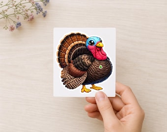 Turkey Sticker for Fall Classrooms and Animal Lovers
