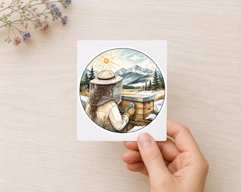 Beekeeper Vinyl Sticker – Homestead & Mountain Life Sticker