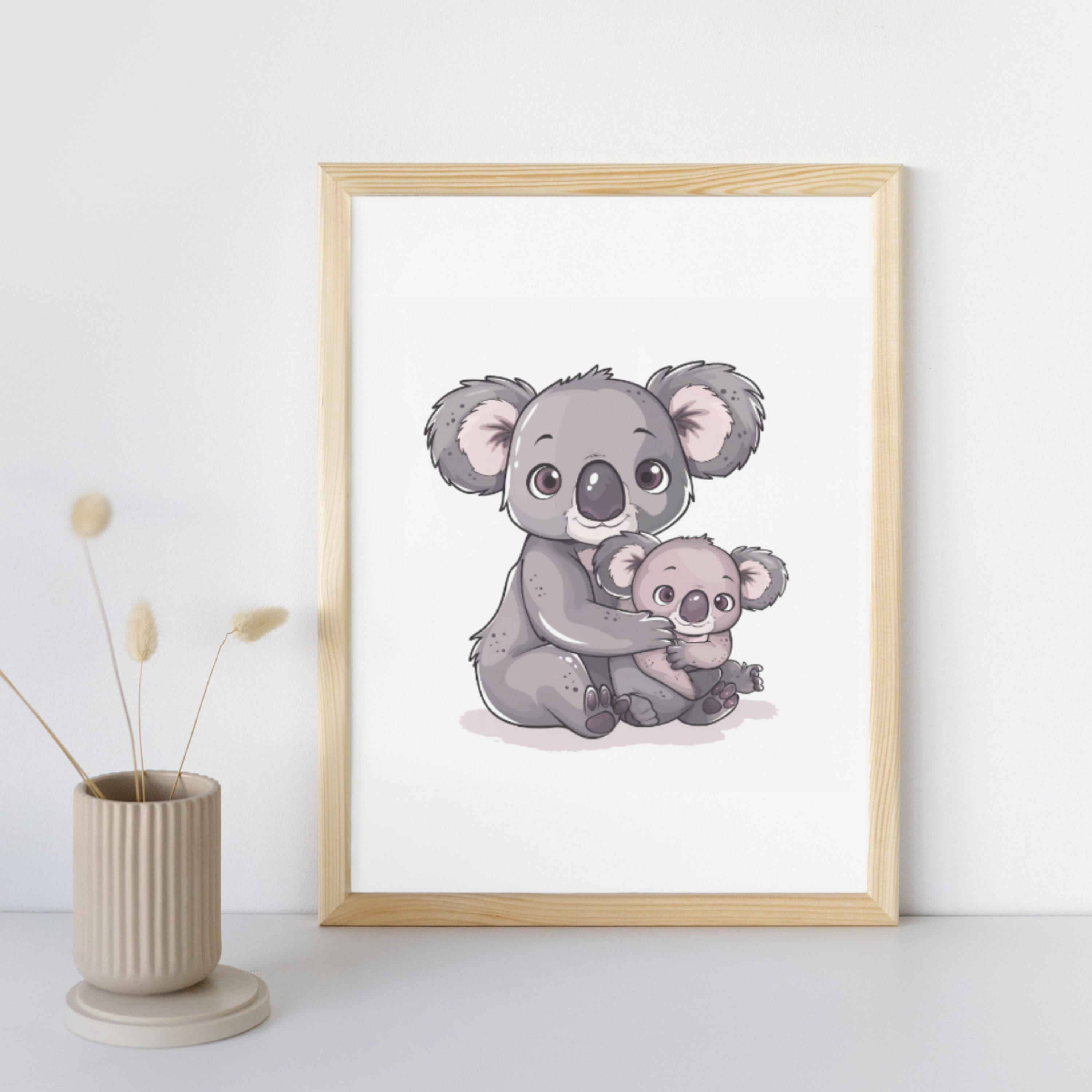 Cute Koalas PNG- Animal Clipart for Commercial Use, Transparent ...