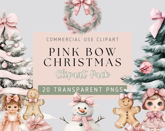 Rosa Schleife Weihnachtsbaum Clipart PNG- 20 Bilder, transparenter Hintergrund, hohe Qualität, Blush rosa