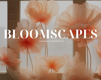 Florist Shop WiX Website Template Bespoke Romantic Flower Boutique Ecommerce Web Theme Floral Design Service Florist Event Workshop Easter