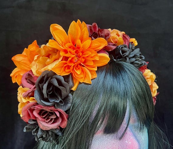 Floral Headband | Harvest Headband | Faire/festival  display picture 1