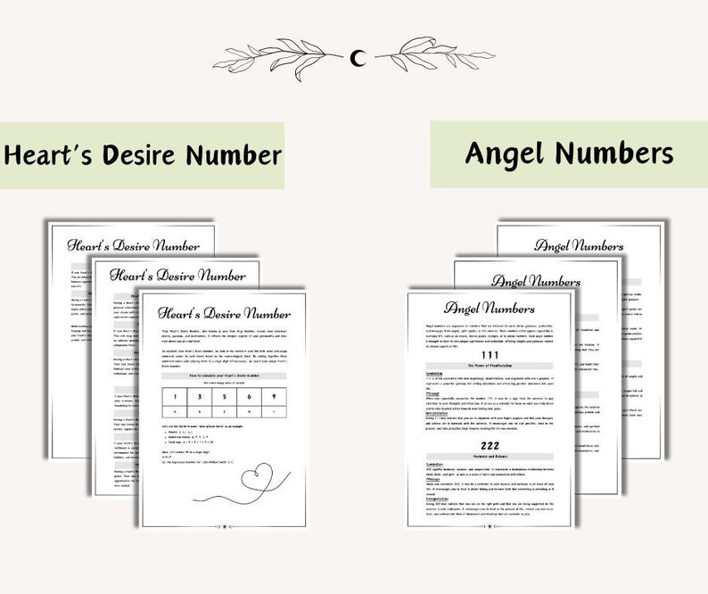 Numerology Basics Guide: Life Path, Angel Numbers (printable PDF) - Etsy