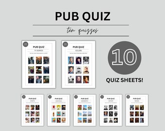 Bundel pubquiz, triviagames, film, sport, tv (digitale download)