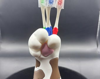 Cat pen/pencil/toothbrush holder