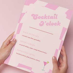 Barkarte, Event-Speisekarte, Cocktailkarte, Menü-Design, Menükarten, Menü-Cover, Gastronomie-Menü, Menü-Cover, Restaurant-Speisekarte, Cocktailbar