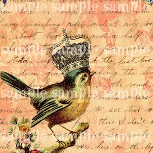 Hoja de collage digital Descarga instantánea Texturas de fondo pintadas Papelería instantánea Diario Arte de técnica mixta Scrap victoriano