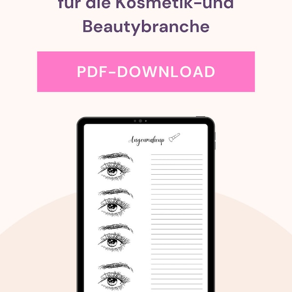 Makeup sheet, cosmetics worksheet, eye makeup, make-up, eyes, make-up template, makeup artist, make-up artist