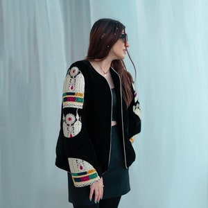 Afghan Traditional Embroidered Jacket Shop Now Women Clothing Gifts zdjęcie 2