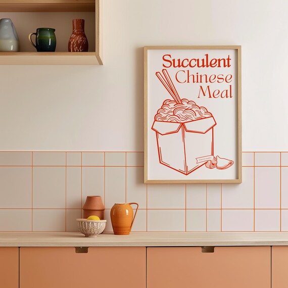 Succulent Chinese Meal Print, Democracy Manifest Meme Poster, Meme Art Gift