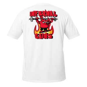 Camiseta de manga corta unisex, Camiseta Crosstraining, Camiseta Crossfit, Camiseta divertida imagen 3