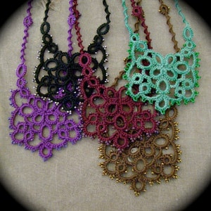 Tatted Lace Necklace - Quandary
