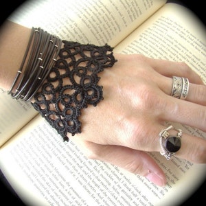 Tatted Cuff Bracelet The Woman image 1