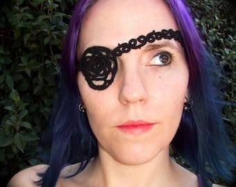 Tatted Eye Patch - The Rose Tattoo