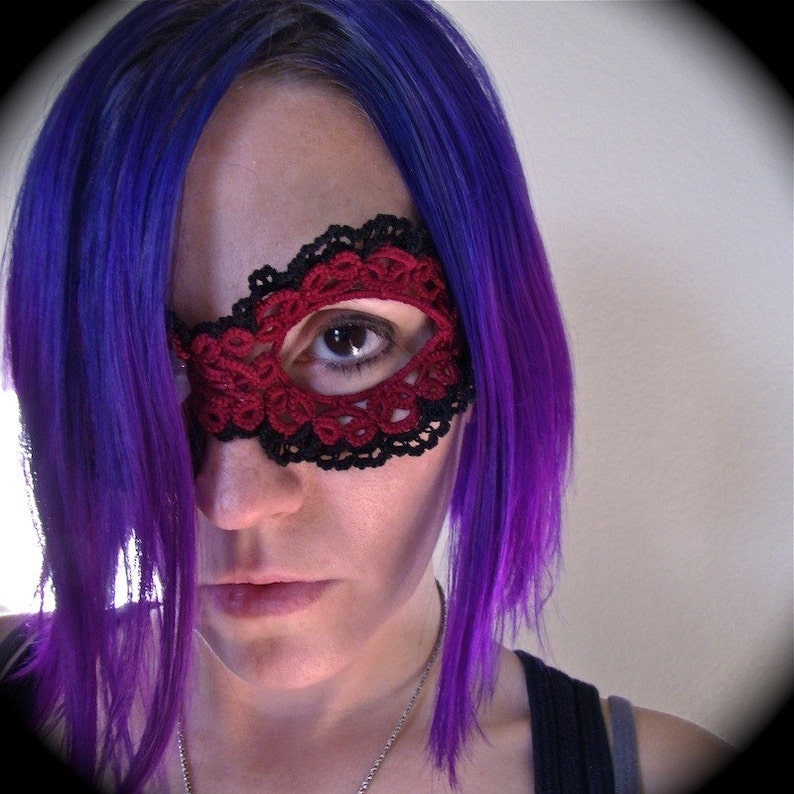 Tatted Lace Mask What Babe