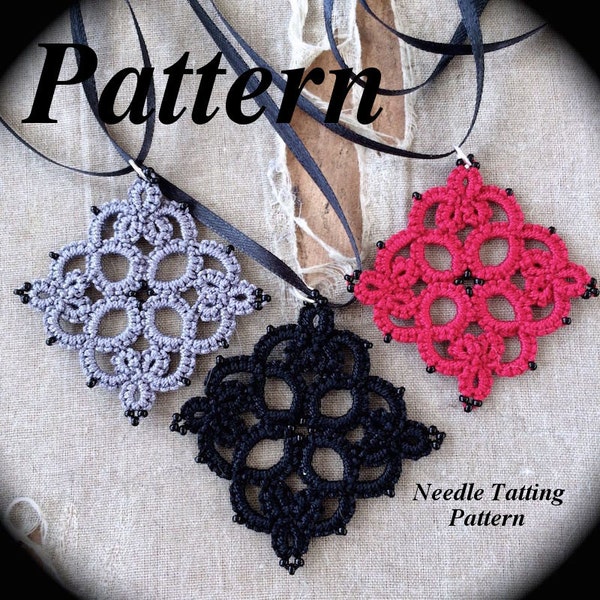 Square Tatting Pattern Etsy