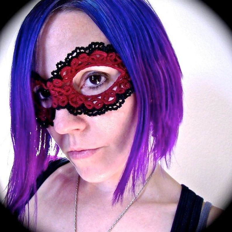 Tatted Lace Mask What Babe