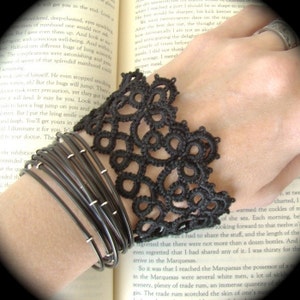 Tatted Cuff Bracelet The Woman image 2