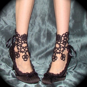 In Bloom Ankle Corsets Tatted Lace Accessories image 3