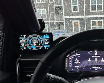 2024+ GMC Sierra/Chevrolet Silverado 2500HD/3500HD Pillar Mount for Diesel Tuner / GPS Screen 17MM Ball