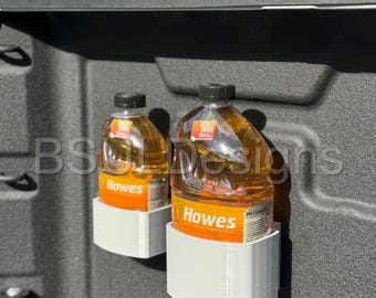 Magnetic Howes Diesel Additive Holder for Truck Bed / Toolbox (Multiple Sizes) (Duramax, Cummins, Powerstroke, Etc.)