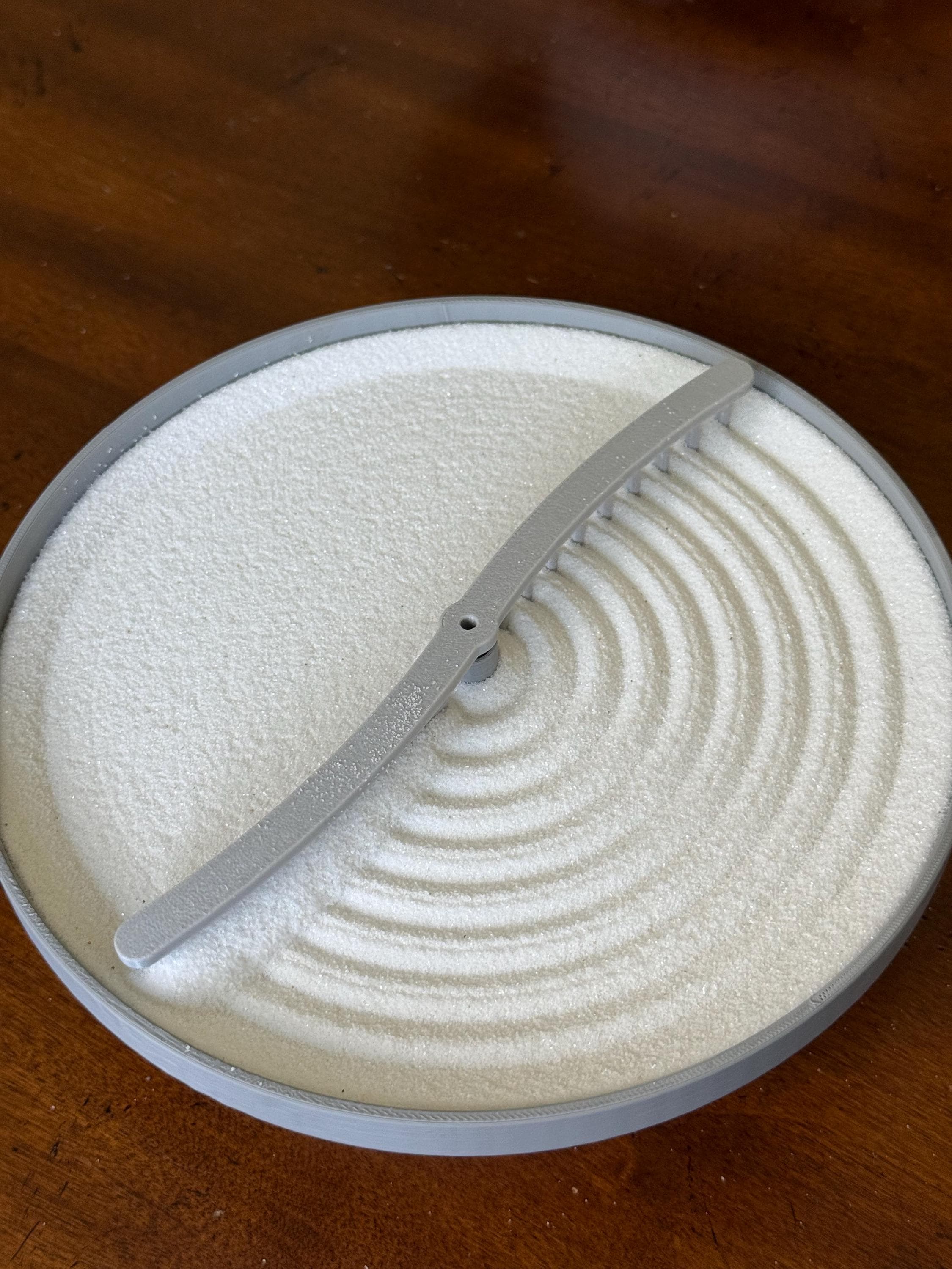 Motorized Desktop Zen Garden Sand Bowl - Automatic Kinetic Art - Etsy