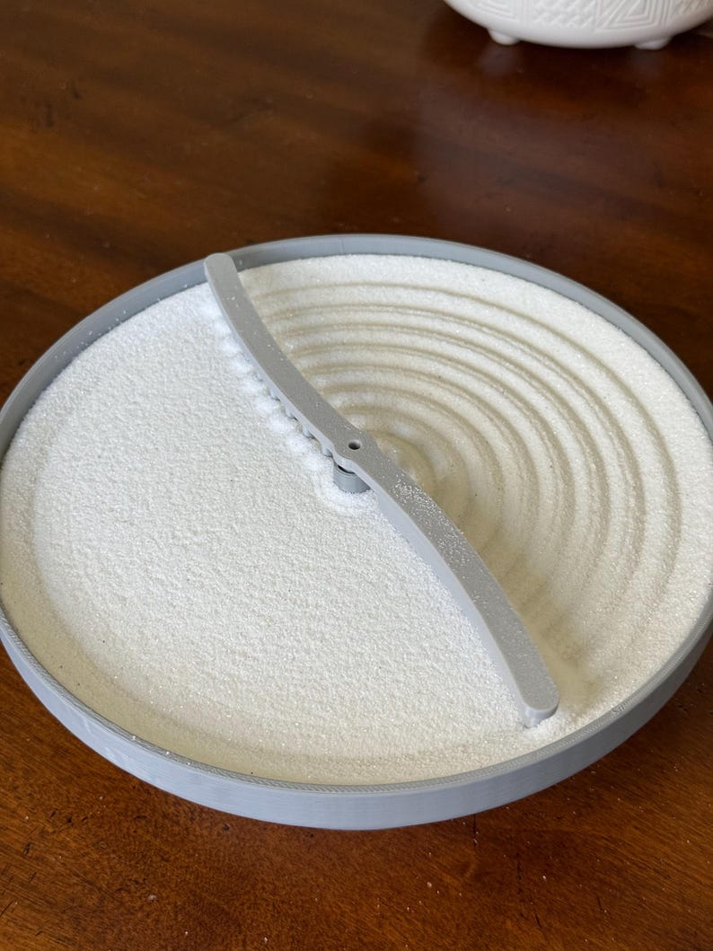 Motorized Desktop Zen Garden Sand Bowl - Automatic Kinetic Art - Etsy