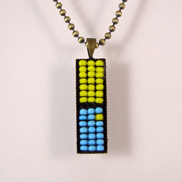 Upcycled Beadwork Necklace