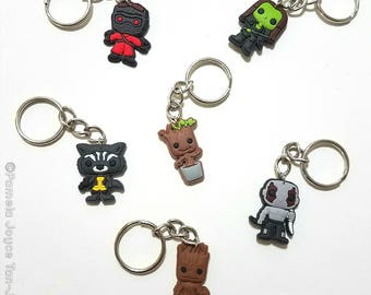 Guardians of the Galaxy Inspired Keychains
