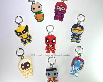 X-Men Inspired Stitch Markers Set (Limited Stock)