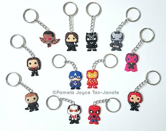 Captain America: Civil War (Avengers) Keychains (Limited Stock)