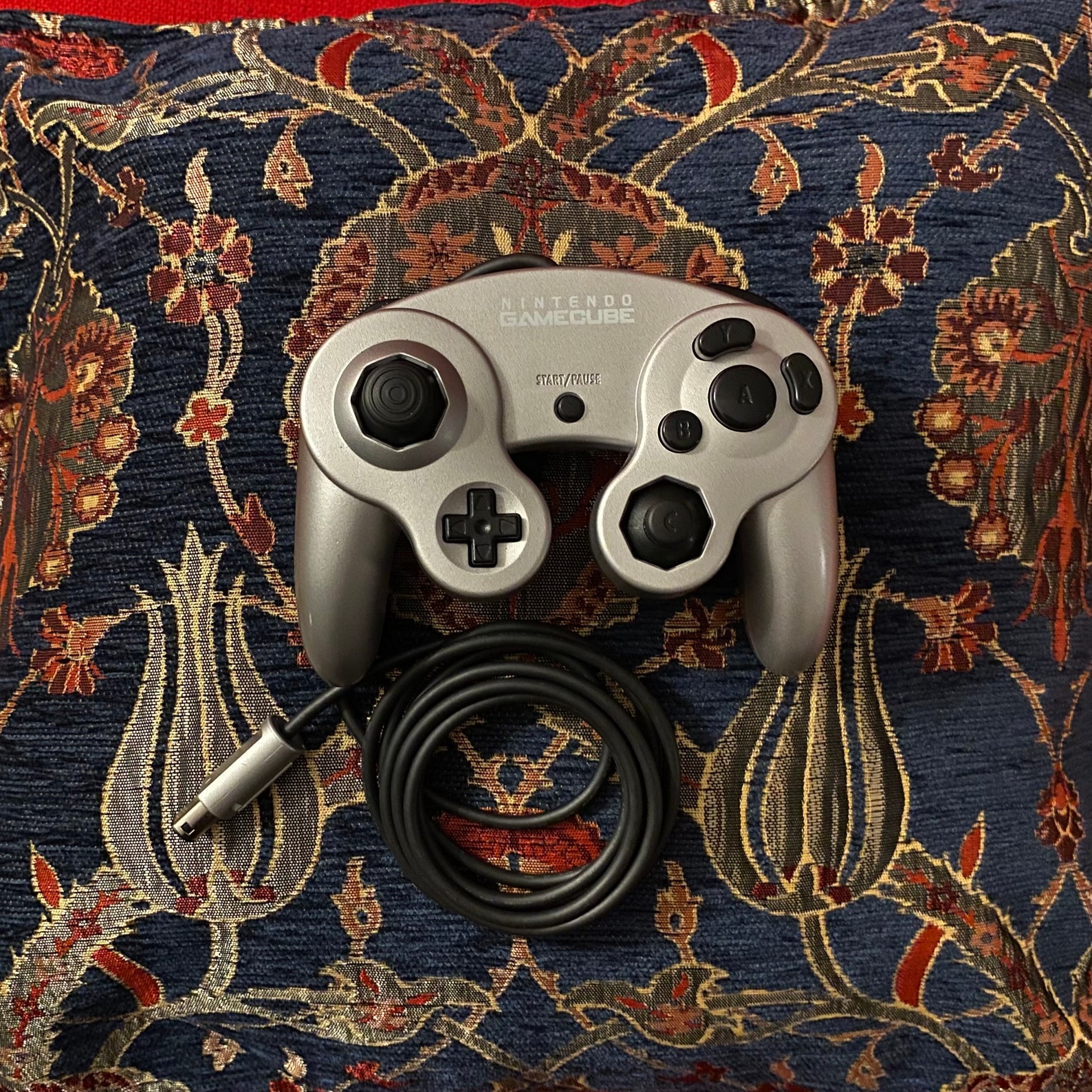 Gamecube Manette modifiée. Personnalisable sur commande. - T3 Silver, All mods (No Sb)