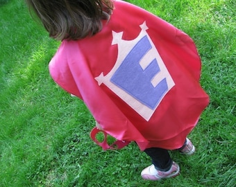 3 Superhero Costume Kid capes childrens cape Personalized Custom Featured on Martha Stewart