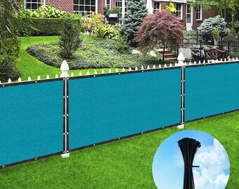 Royal Shade Sichtschutznetz Für Zaun – 8' X 25', Beige, UV-beständig, Mit Ösen & Kabelbindern