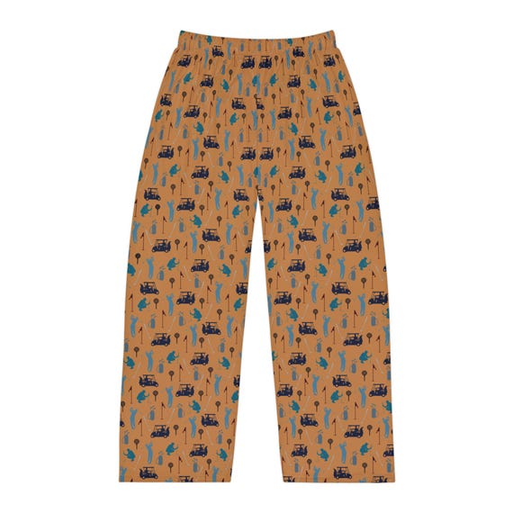 Retro Camper Pattern Pajama Pants | All-Over Print