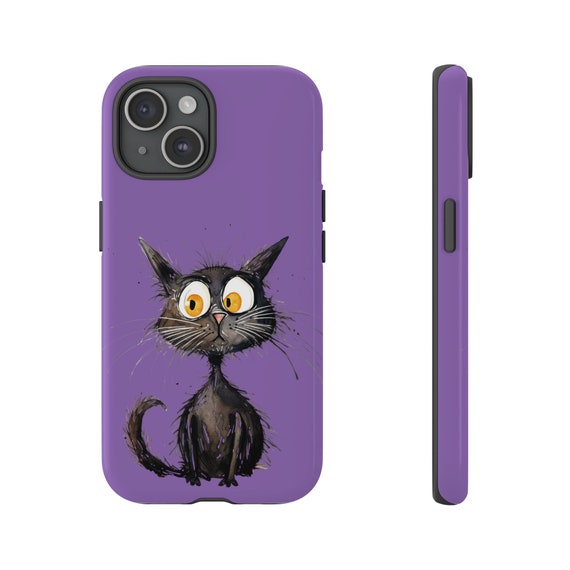 iPhone cases, Samsung cases, Apple phones, Galaxy phones Google phones Tough Cases Funny Cat phone Tough Cases