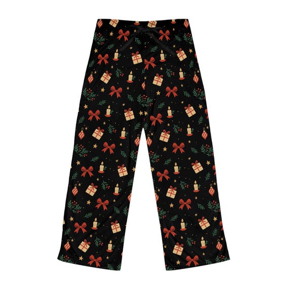 Christmas Gifts & Bows Pajama Pants | Holiday Lounge Pants