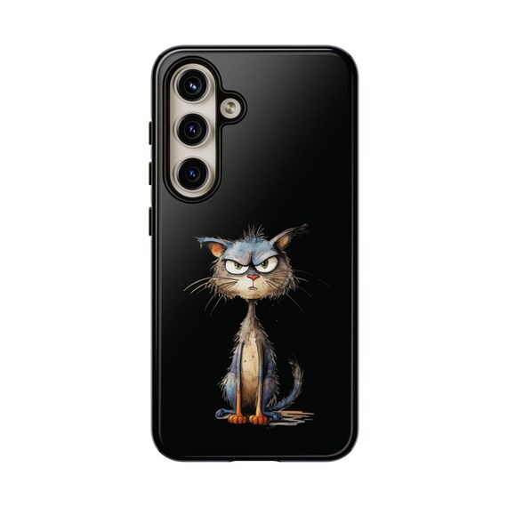 Cat Tough Cases, Funny Cat Phone Cases, Durable Phone Covers, Cute Kitty Phone Accessories, Pet Lover Gift