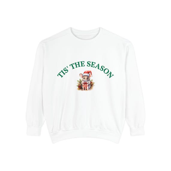 Tis the Season Teddy Sweatshirt | Christmas Holiday Crewneck