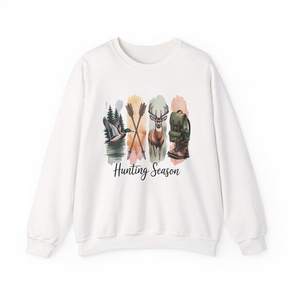 Hunting Season sweatshirt | Deer Duck Camper Outdoors Crewneck