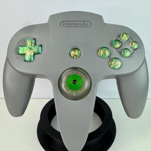 Set completo di pulsanti N64 "Golden Scale", scaglie dorate