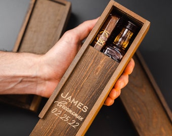 Groomsmen Gift Box, Groomsmen Proposal, Best Man Proposal, Father of Bride Gift, Cigar Gift Box, Father of Groom Gift, Keepsake box