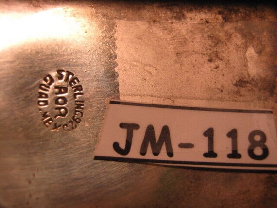 HORSEHEAD Fancy Antique ~SOLID STERLING Silver~ O… - image 3